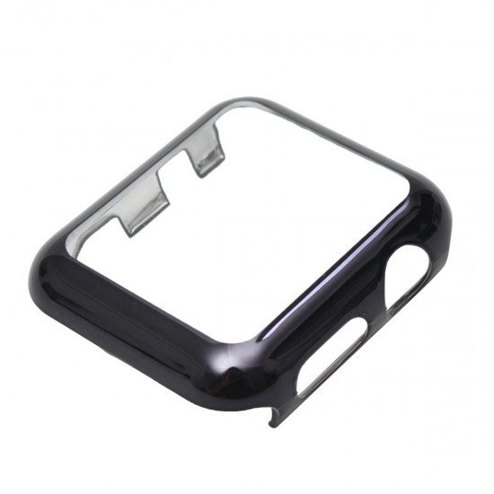 Black Plating PC Screen Protector Case for Apple Watch iWatch Series 2/1 38mm 42mm