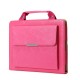 PU Leather Stand Case with Handle & Storage Compartment for iPad 2 3 4 - Perfect for Travel