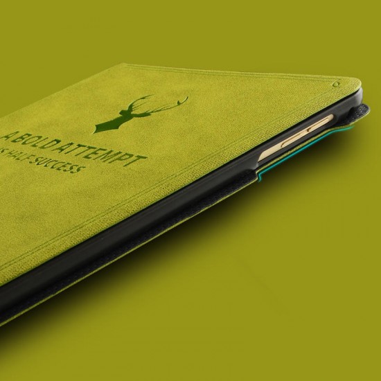Vintage Smart Sleep Kickstand PU Leather Case For iPad Pro 9.7 Inch
