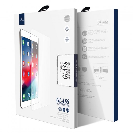 DUX DUCIS Tempered Glass Screen Protector For iPad 2018/iPad 2017/iPad Air 2/iPad Air/iPad Pro 9.7"/iPad 2/3/4
