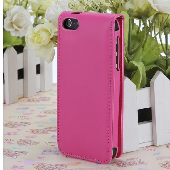 Brand New Candy Color Leather Flip Case Cover For iPhone 5 5S