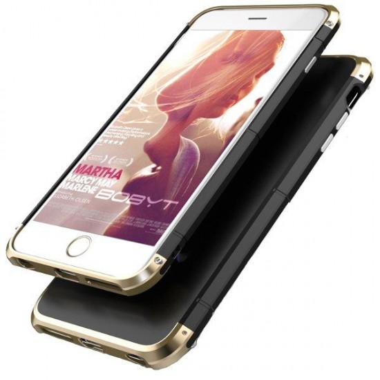 3 In 1 Metal Bumper Frame+Hard PC Shell Case For iPhone 6/6s 4.7"