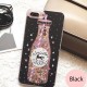 3D Cartoon Glitter Quicksand Drink Bottle Ice Cream Shiny Bling Case for iPhone 6/6s plus 7/7Plus 8/8Plus