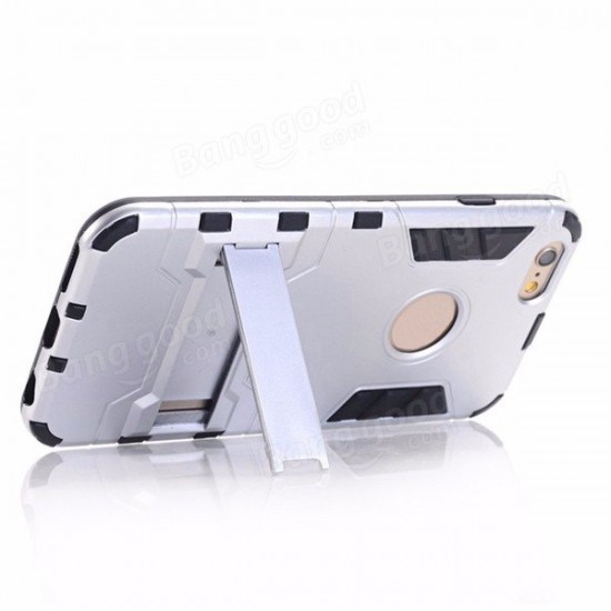 Armor Kickstand Hybrid PC TPU Case For iPhone 6 6s