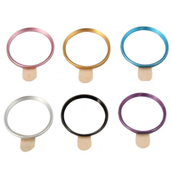 Metal Home Button Sticker Circle Ring For iPhone 6S