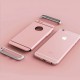 3 In 1 Plating Hard PC Shocproof Case For iPhone 6 Plus & 6s Plus