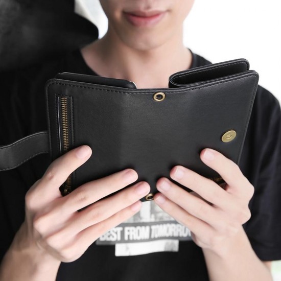 5.5 Inch Floveme Detachable Zipper Wallet Protective Case For iPhone 8 Plus/7 Plus/6s Plus/6 Plus