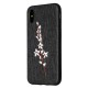 AUGIENB Embroidery Cloth Shockproof Protective Case For iPhone X/XS/8/8 Plus/7/7 Plus/6s/6s Plus