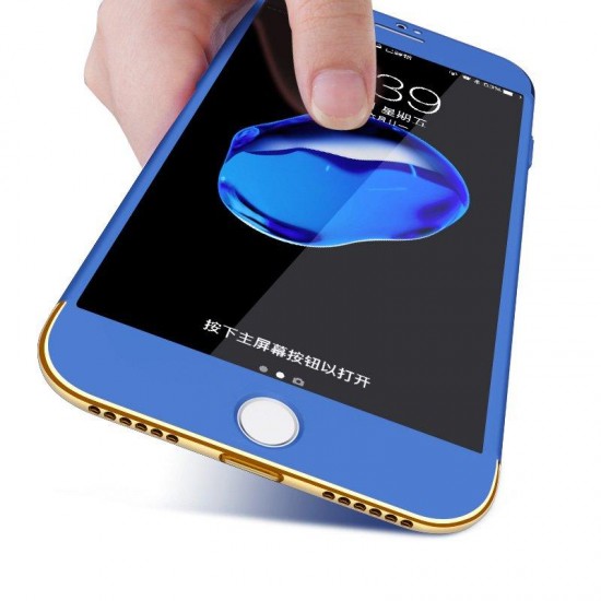 Bakeey 3 In 1 Full Body Plating Protective Case With Tempered Glass Film For iPhone 6s/6s Plus/6/6 Plus