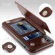 KISSCASE Retro PU Leather Card Slots Bracket Case for iPhone X 8/8 Plus/7/7 Plus/6/6s/6 Plus/6s Plus