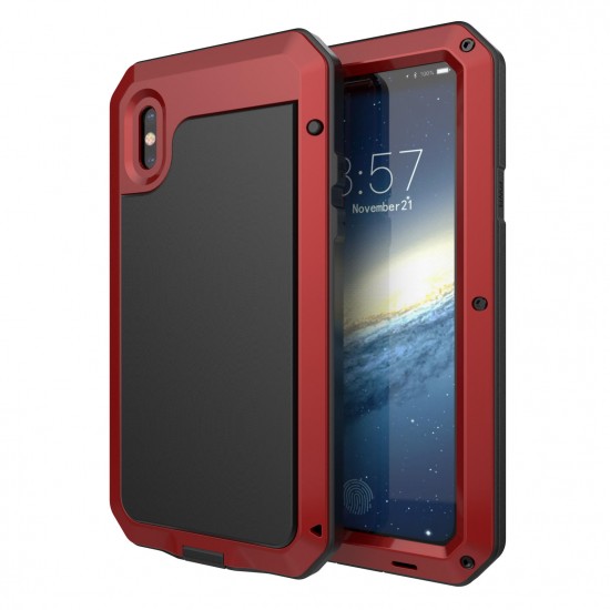 Aluminum Waterproof Shockproof Protective Case For iPhone X