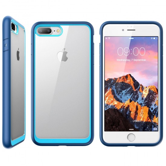 Bakeey Clear Transparent Hybrid Color Protective Case For iPhone 7 Plus/8 Plus Anti Fingerprint Anti Knock