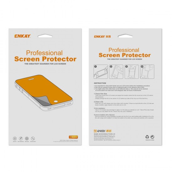 ENKAY PET HD Front + Back Protective Screen Protector Film For iPhone 6/6S Mobile Phone