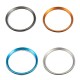 Aluminum Alloy Home Button Circle Ring Cover Skin Sticker for iPhone 5 5S SE/ 6/6s Plus