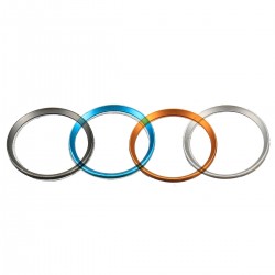 Aluminum Alloy Home Button Circle Ring Cover Skin Sticker for iPhone 5 5S SE/ 6/6s Plus