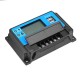10/20/30/40/50A 12V 24V Auto Solar Panel Solar Charge Controller Battery Charge Adapter LCD USB