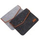 15 Inch Wool Leather laptop Sleeve Bag For Laptop Macbook Pro/Air 15"