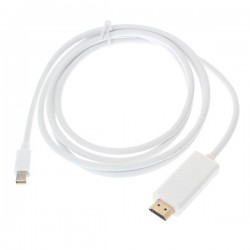 1.8M Mini Display Port DP To HDMI Cable Adapter For Macbook
