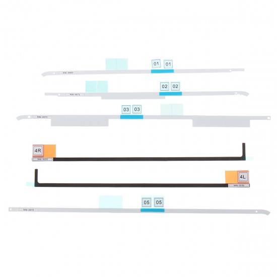 6Pcs LCD Screen Double Sided Tape Adhesive Strip for iMac 21.5"