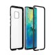 Bakeey 360° Magnetic Adsorption Flip Metal Tempered Glass Protective Case for Huawei Mate 20 Pro