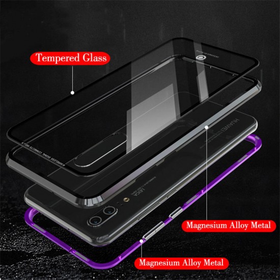 Bakeey 360° Magnetic Adsorption Upgraded Version Protective Case for Huawei P20 / P20 Lite / P20 Pro