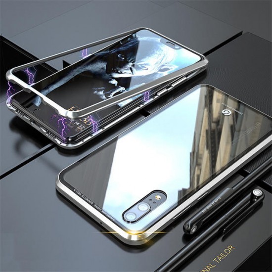 Bakeey 360° Magnetic Adsorption Upgraded Version Protective Case for Huawei P20 / P20 Lite / P20 Pro