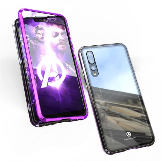 Bakeey 360° Magnetic Adsorption Upgraded Version Protective Case for Huawei P20 / P20 Lite / P20 Pro