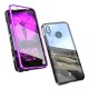 Bakeey 360° Magnetic Adsorption Upgraded Version Tempered Glass & Metal Flip Protective Case for Huawei Nova 3