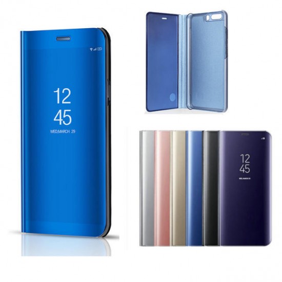 Bakeey Flip Smart Sleep Mirror Window View Bracket Protective Case For Huawei Honor 10