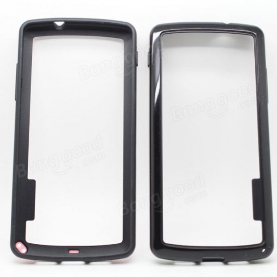 Dual Color PC TPU Bumper Frame Case For LG Nexus 5 E980 D821