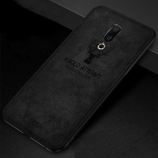 Bakeey™ Deer Pattern Shockproof Cloth Soft TPU Back Cover Protective Case for Meizu 16 / Meizu 16th