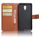 Litchi Flip Wallet Card Slots Bracket PU Leather Phone Case For Meizu Pro 6 Plus Global Version