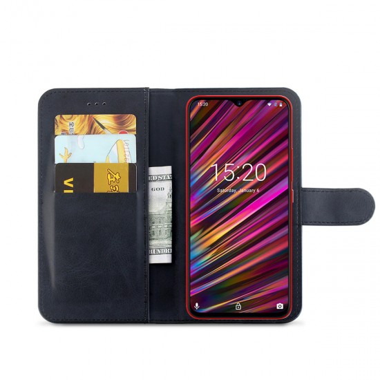 Bakeey Flip Magnetic Card Slot With Stand PU Leather Case Protective Case For UMIDIGI F1