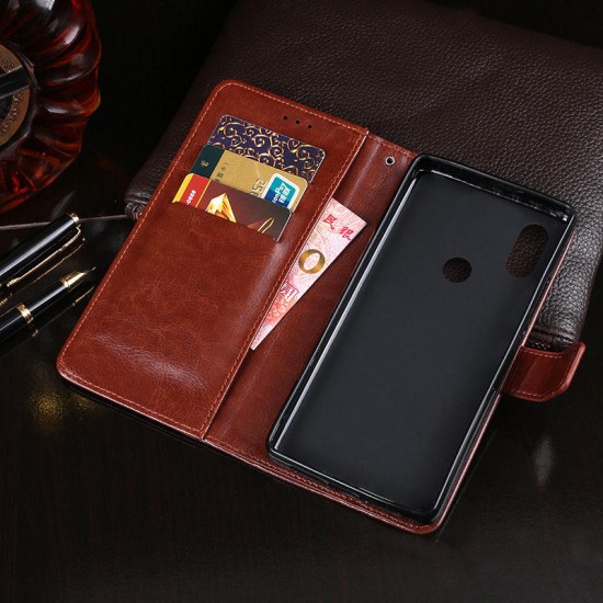 Bakeey Luxury Flip Magnetic Card Slot With Stand PU Leather Protective Case For Umidigi S3 Pro