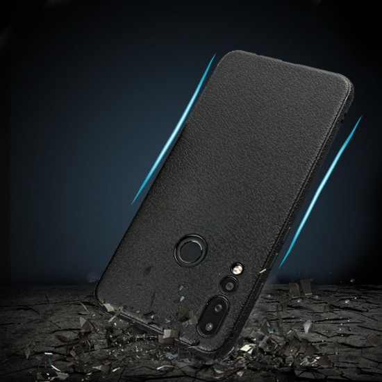 Bakeey Shockproof Anti-finerprint Soft Silicone Back Cover Protective Case for UMIDIGI A5 Pro