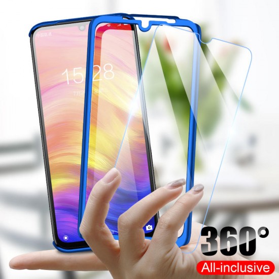 Bakeey 360° Full Body PC Front+Back Cover Protective Case With Screen Protector For Xiaomi Redmi Note 7 / Redmi Note 7 Pro