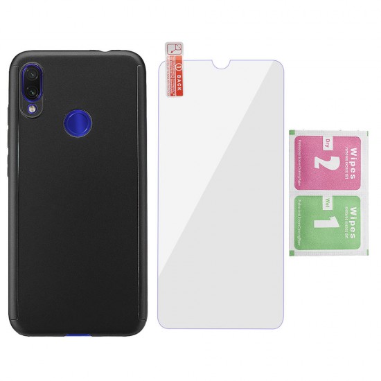 Bakeey 360° Full Body PC Front+Back Cover Protective Case With Screen Protector For Xiaomi Redmi Note 7 / Redmi Note 7 Pro