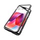 Bakeey 360° Magnetic Adsorption Metal Tempered Glass Flip Protective Case for Xiaomi Pocophone F1
