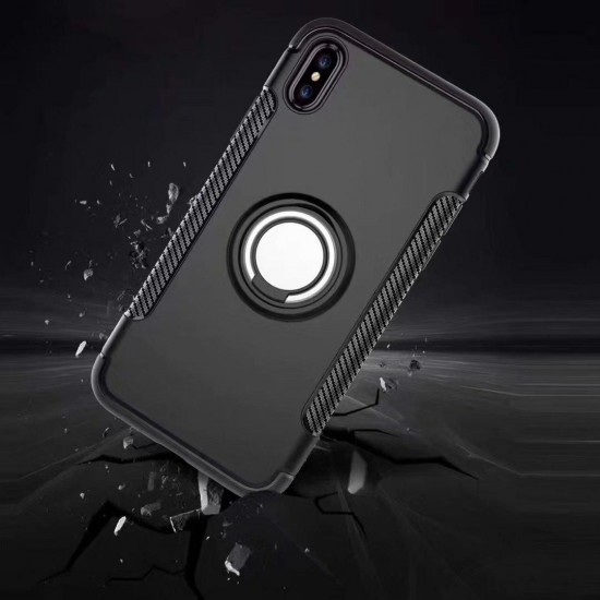 Bakeey Anti-slip Shock-proof 360° Adjustable Ring Holder Protective Case for Xiaomi Mi Max 3