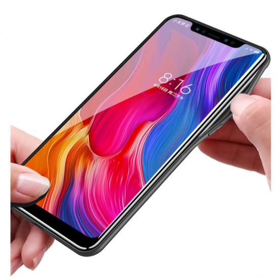 Bakeey Change Into Mi8 Explorer Edition Tempered Glass Protective Case For Xiaomi Mi8 Mi 8 6.21 Inch