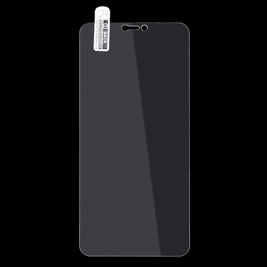 Bakeey Fabric Splice Protective Case+Tempered Glass Screen Protector For  Xiaomi Redmi Note 6 Pro