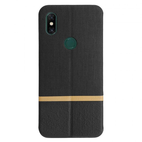 Bakeey Flip Cloth Pattern+PU Leather Full Protective Case For Xiaomi Mi MIX 3