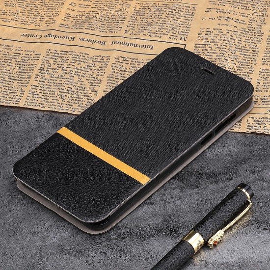 Bakeey Flip Cloth Pattern+PU Leather Full Protective Case For Xiaomi Mi MIX 3