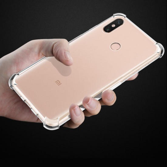 Bakeey Shockproof Transparent Soft TPU Protective Case for Xiaomi Mi Max 3