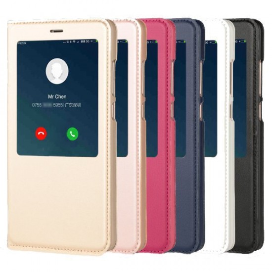 Bakeey Smart Window PU leather Flip Protective Case For Xiaomi Redmi Note 4X/Note 4 Global Edition Bakeey Smart Window PU leather Flip Protective Case For Xiaomi Redmi Note 4X/Note 4 Global Edition