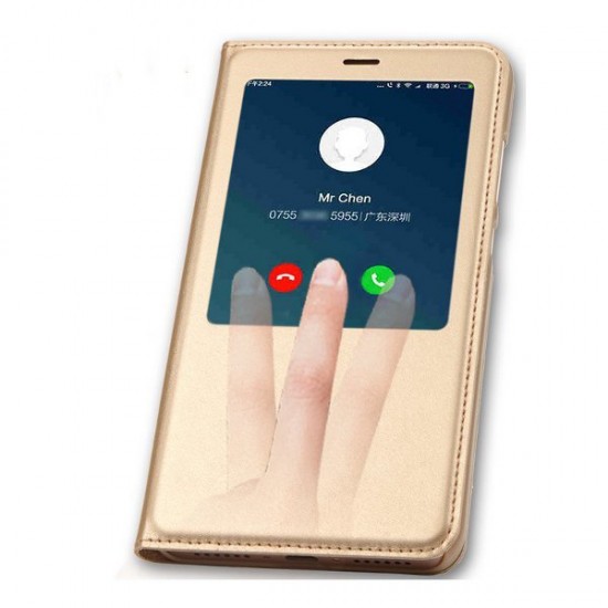 Bakeey Smart Window PU leather Flip Protective Case For Xiaomi Redmi Note 4X/Note 4 Global Edition Bakeey Smart Window PU leather Flip Protective Case For Xiaomi Redmi Note 4X/Note 4 Global Edition