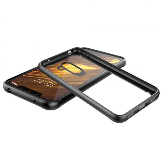 Bakeey™ Transparent Shockproof Hard Back Cover Protective Case for Xiaomi Pocophone F1 Bakeey™ Transparent Shockproof Hard Back Cover Protective Case for Xiaomi Pocophone F1