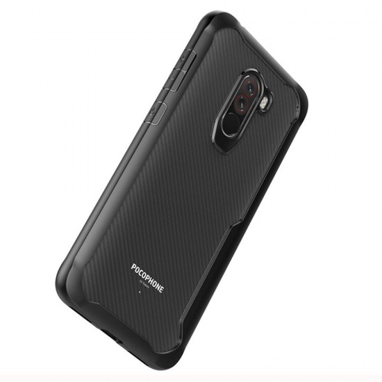 Bakeey™ Transparent Shockproof Hard Back Cover Protective Case for Xiaomi Pocophone F1 Bakeey™ Transparent Shockproof Hard Back Cover Protective Case for Xiaomi Pocophone F1