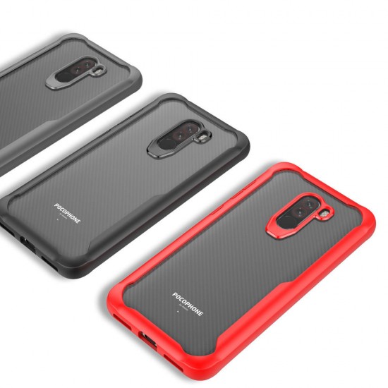 Bakeey™ Transparent Shockproof Hard Back Cover Protective Case for Xiaomi Pocophone F1 Bakeey™ Transparent Shockproof Hard Back Cover Protective Case for Xiaomi Pocophone F1