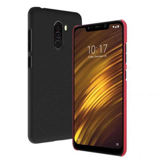 NILLKIN Matte Shockproof Hard PC Back Cover Protective Case for Xiaomi Pocophone F1 NILLKIN Matte Shockproof Hard PC Back Cover Protective Case for Xiaomi Pocophone F1